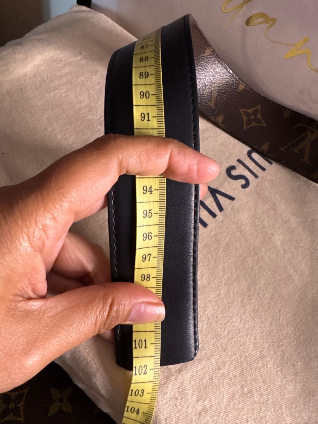 Louis Vuitton Cinture: LOUIS VUITTON BELT ORIGINAL – Usato da Les Geneveys-sur-Coffrane venduto da LVMM 2