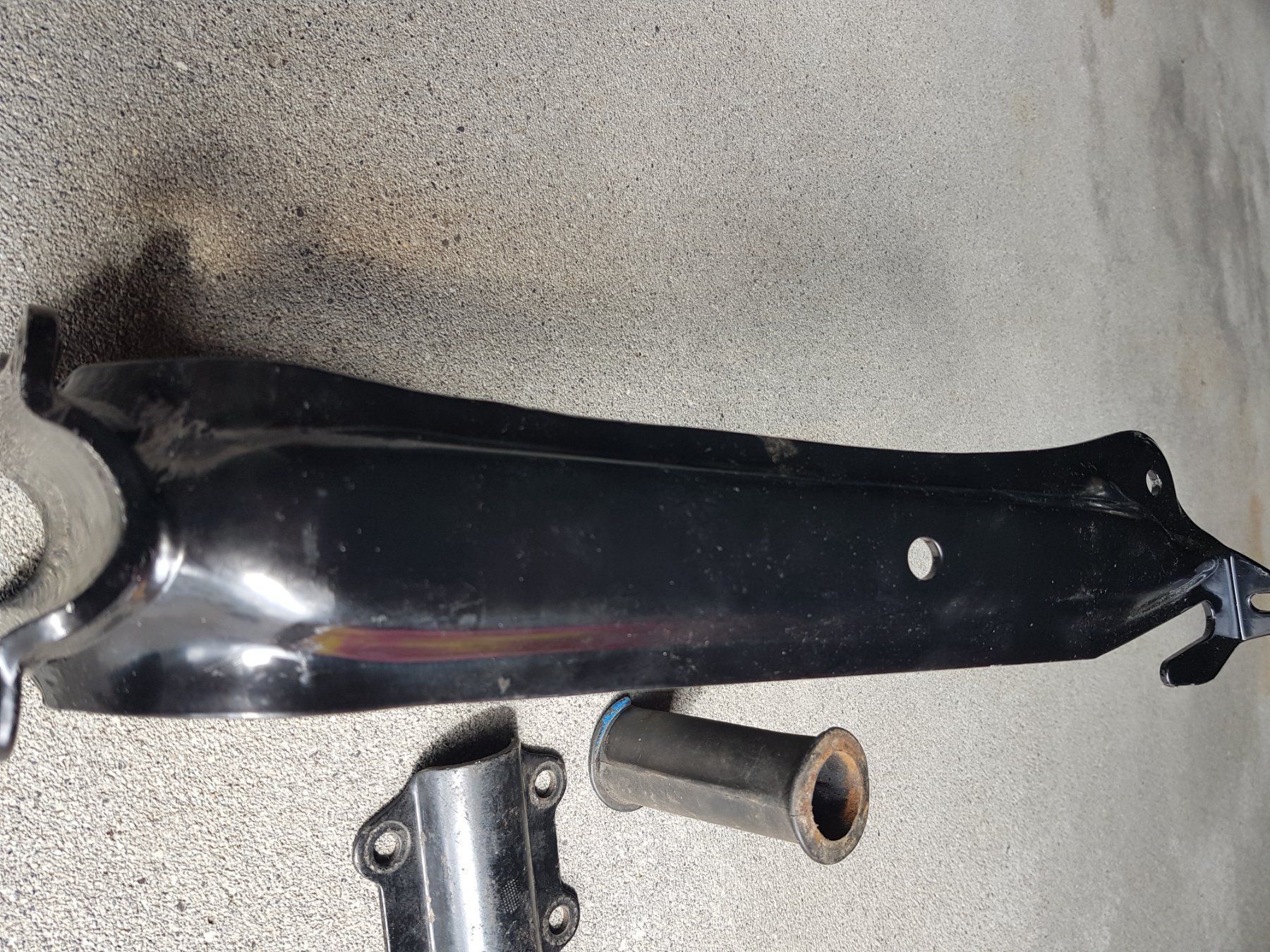 Puch Parti ricambio per ciclomotori: Puch Schwinge Top Zustand länge 37 cm – Usato da Ibach venduto da brunnen55 4