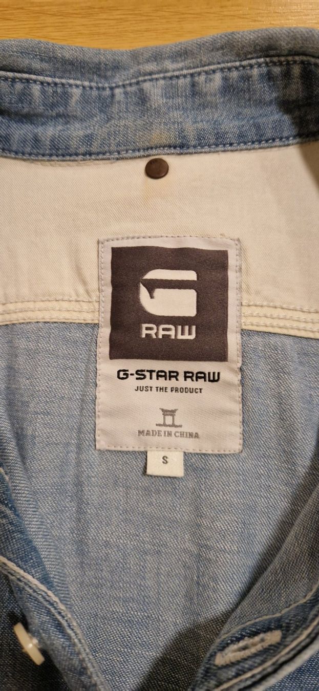 G-Star Hemden: G-Star Raw Jeans-Hemd, hellblau, Size S – Gebraucht aus Luzern von paul.weller 2
