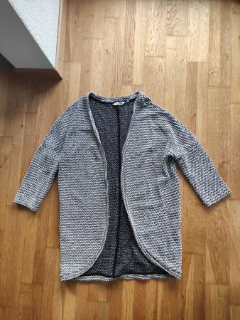 Strickjacke schwarz gold Gr. S von Naf Naf