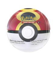 Pokémon Karten Tin-Box Pokéball 2025 (rot-gelb)
