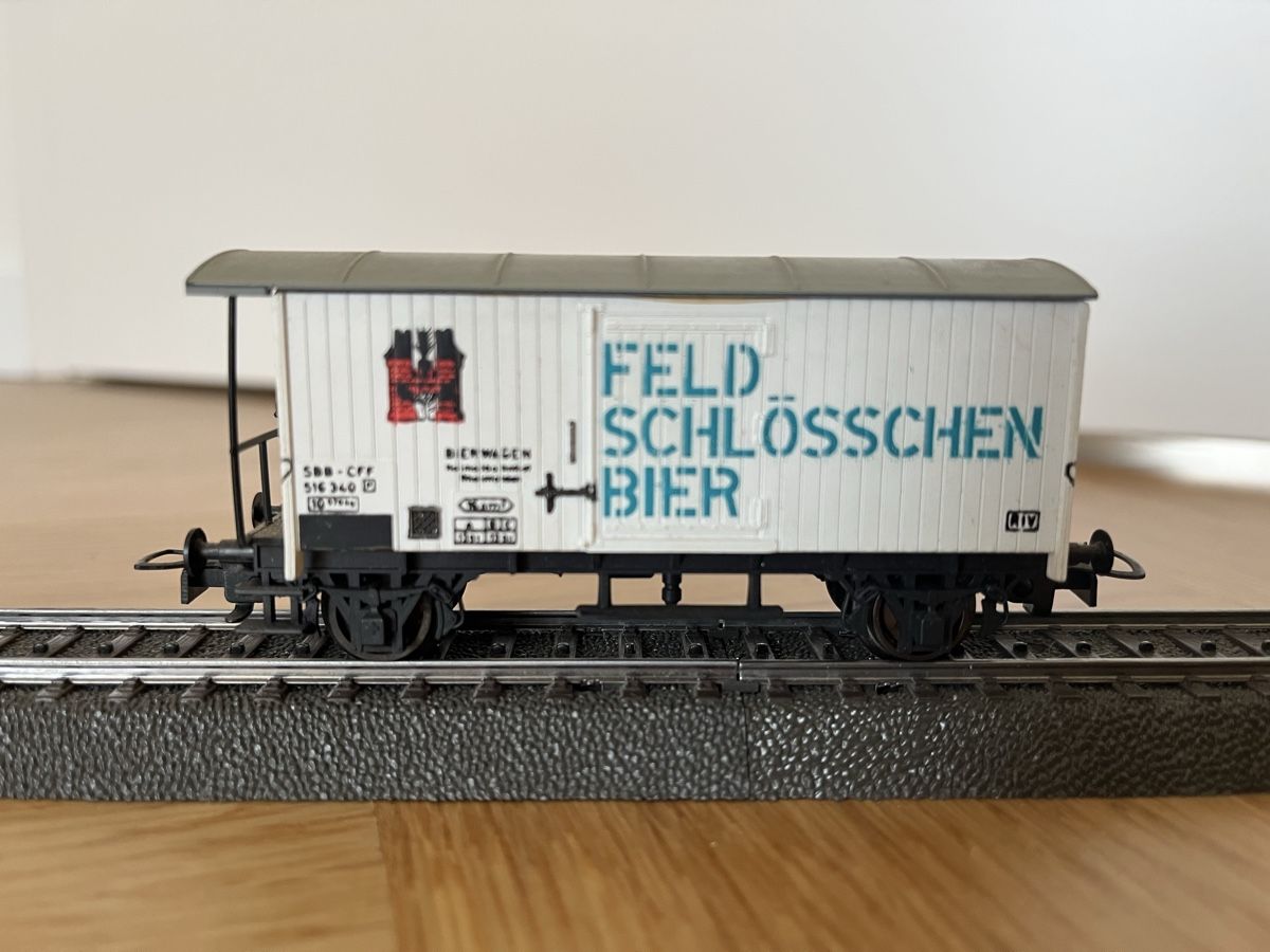 Liliput Modellini di ferrovie: Konvolut SBB Güterwagen Liliput – Usato da Basel venduto da Re620_11627 5