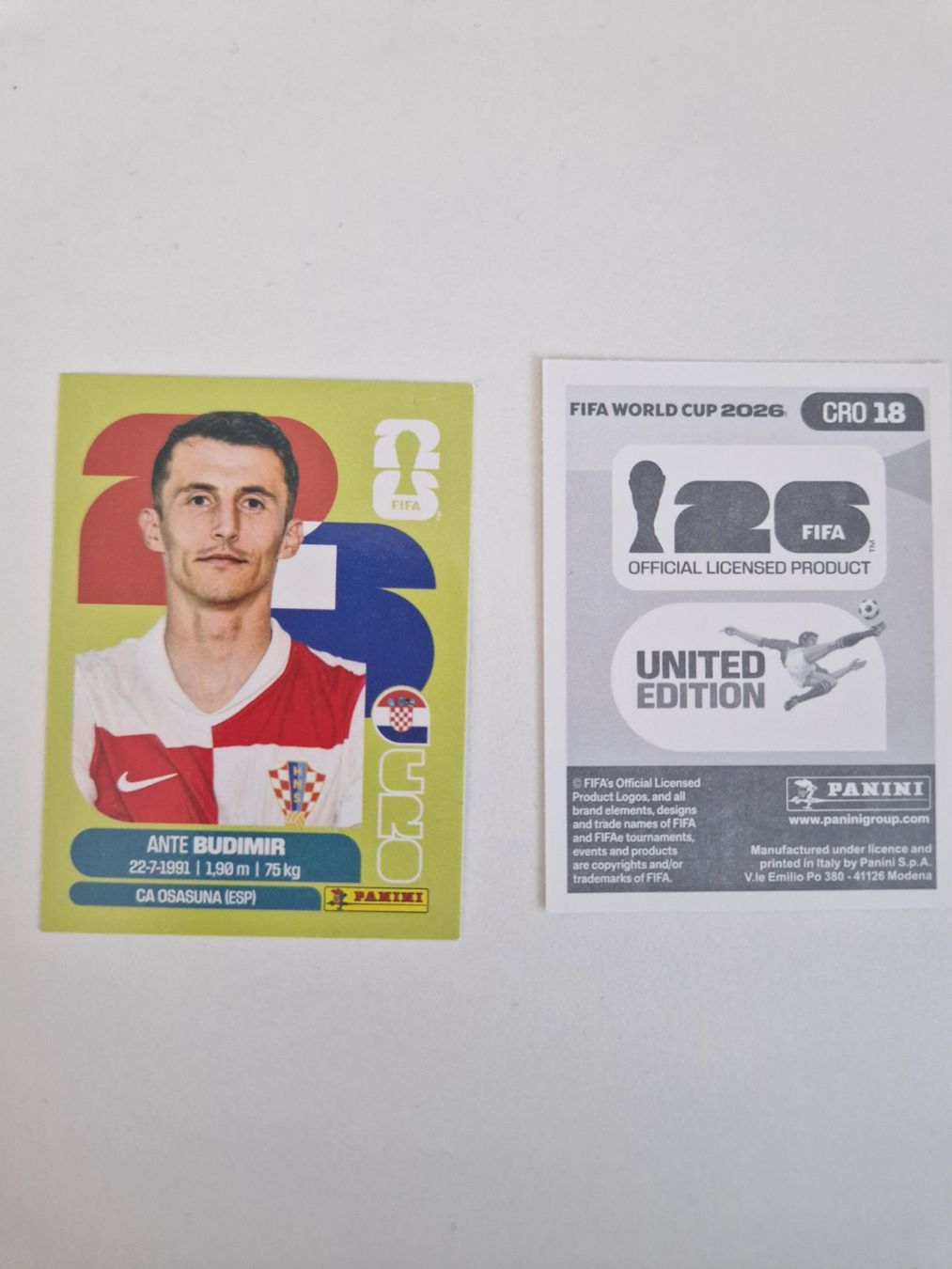 Panini Carte collezionabili: Panini Sticker CRO18 – Nuovo (secondo la descrizione) da Stüsslingen venduto da white_angel86