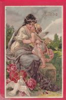 PRÄGEKARTE, LIEBE , 9.9.1908