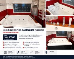 Luxus Whirlpool Badewanne/Jacuzzi für 2 Personen