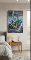Gemälde "Chaos" handmade 50×70