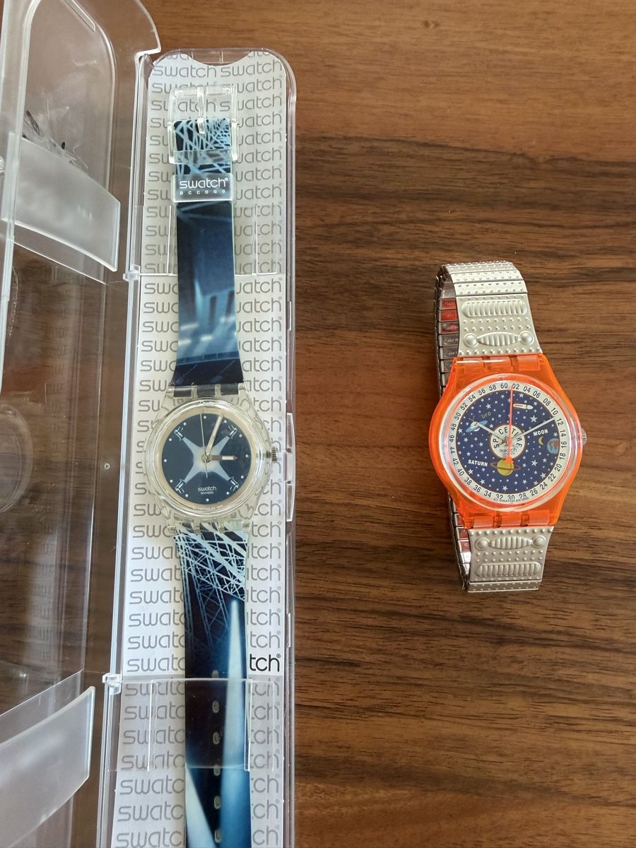Swatch Montres: Swatch Space Time und Stade De Suisse – Neuf (Voir description) à Sursee par Dersempacher