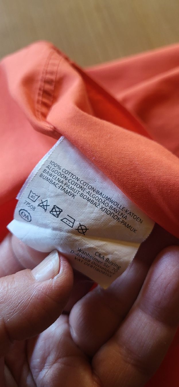 C&A Camicie: Herrenhemd kurzarm gr. XXL – Usato da Schweizersholz venduto da fuchs06 7