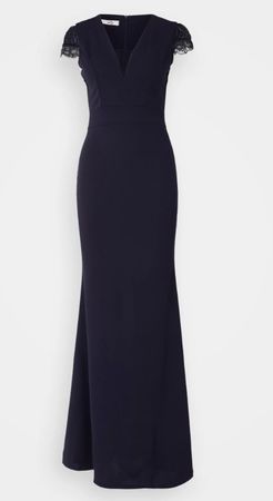 Cocktailkleid L (size14) navyblue