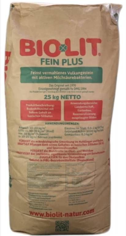 Minerali & Pietre curative: biolit gesteinsmehl 25 kg – Usato da Rifferswil venduto da Raphaela96