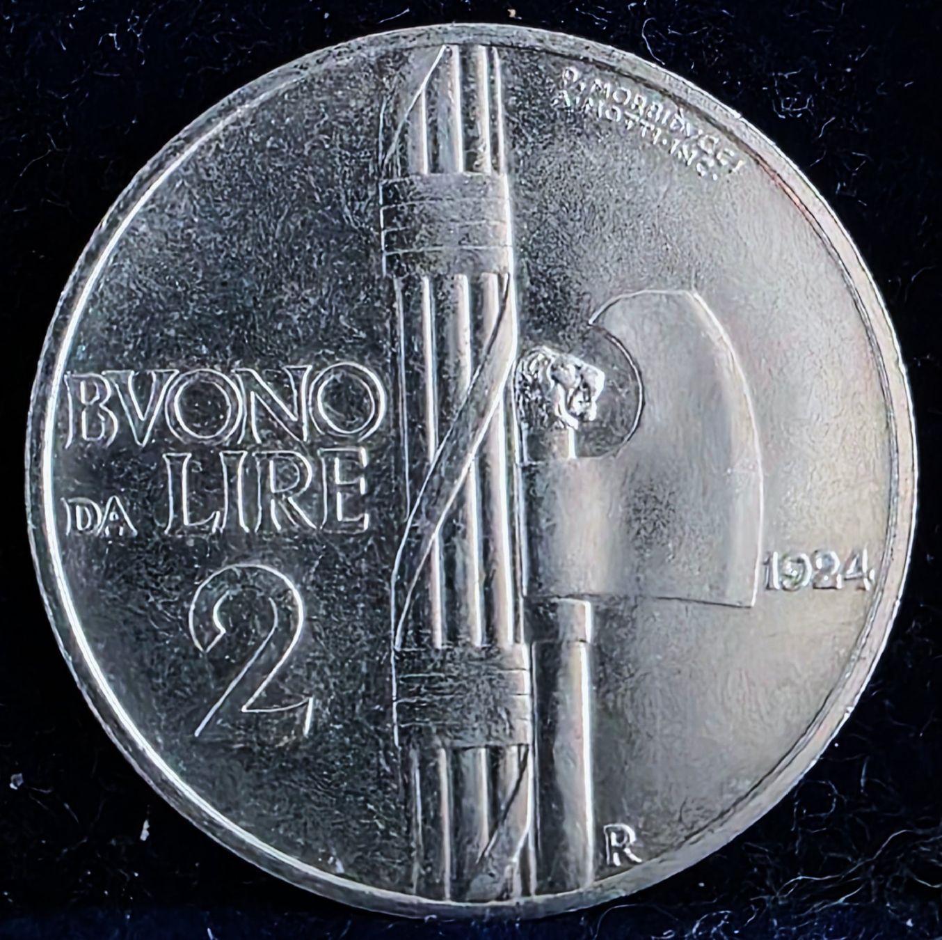 Tutti le monete: ITALIEN 2 LIRE 1924 – Usato da Winterthur venduto da Creso70