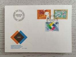 1985 FDC Werbemarken