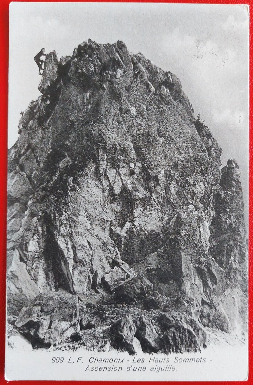 Cartoline postali: Chamonix Les Hauts Sommets 1916 – Usato da St-Légier-La Chiésaz venduto da Theo005