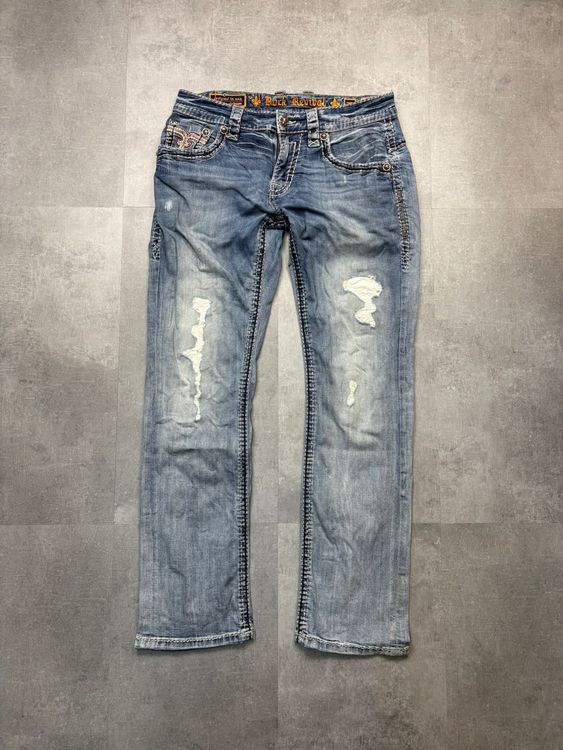 Rock Revival Straight Jeans – Grösse M/32 (Gebraucht) in Werdenberg für ...
