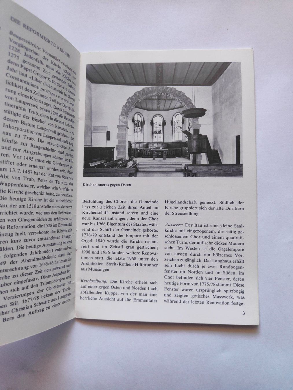 Bücher: Schweizerische Kunstfuehrer Kirche von Lauperswil – Gebraucht aus Langendorf von zvonu161 2