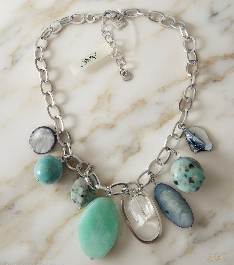 Catenine: Stilvolles Designer Collier - Neu – Nuovo e nell'imballaggio originale da Uetikon am See venduto da Springdream 3