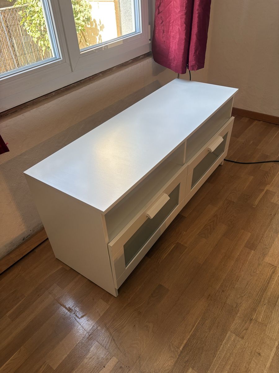 Cassettiere: Fernsehschrank | Kommode Weiss mit Schubladen – Nuovo (secondo la descrizione) da Obermumpf venduto da davetattoo 2