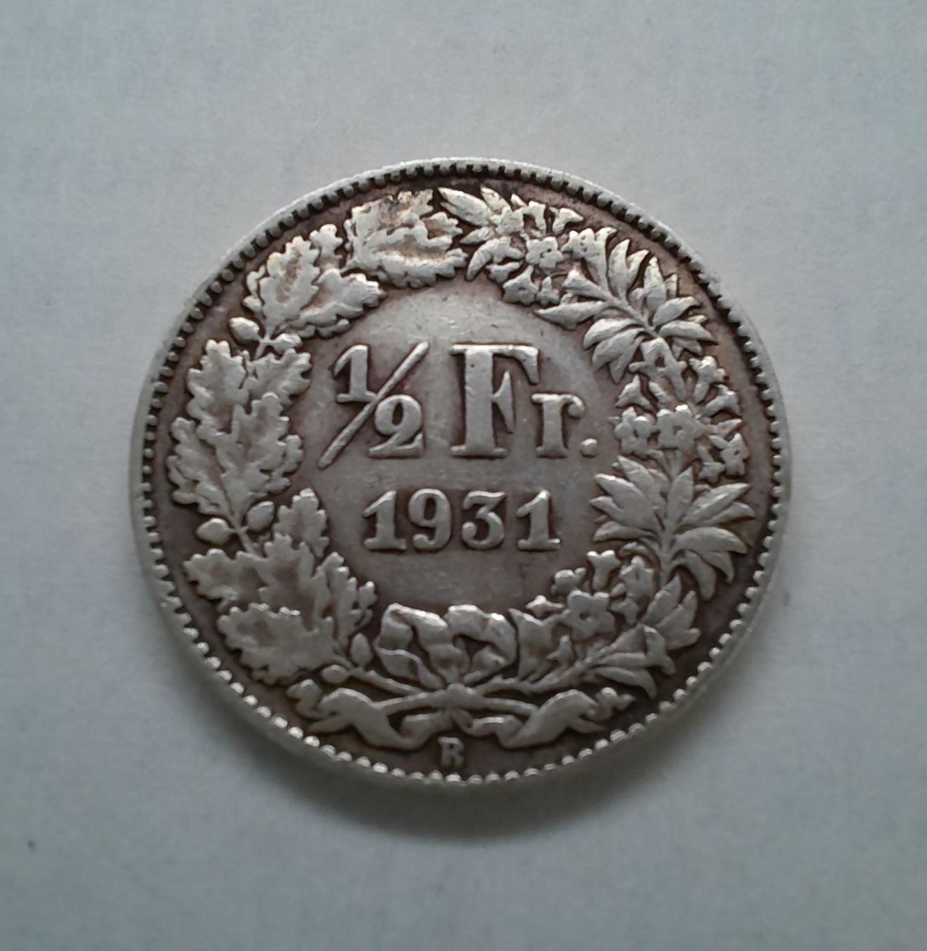 Toutes les monnaies: 1/2 Franken 1931 – D'occasion à Bremgarten AG par cec_5nzz