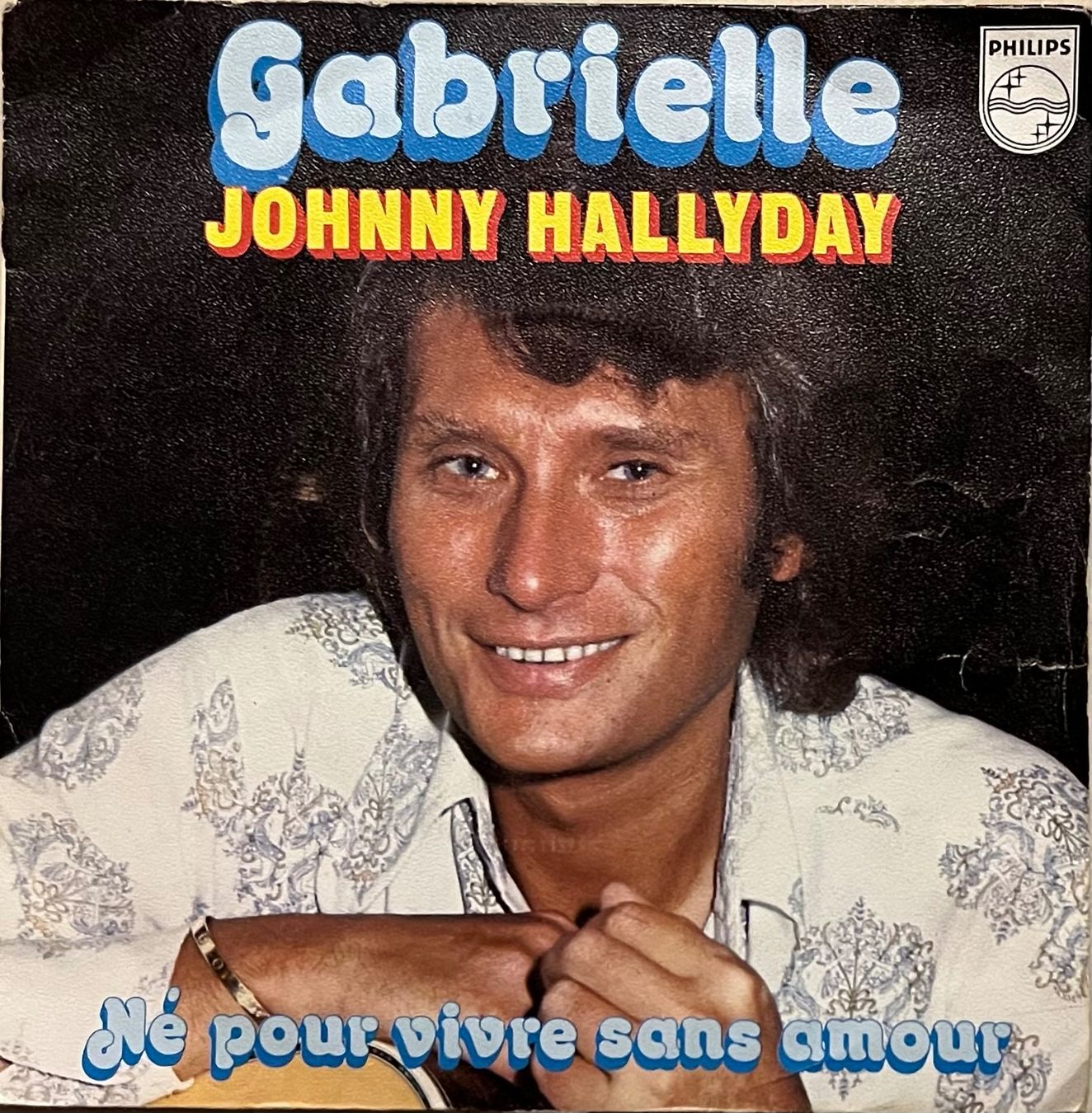 Schallplatten: JOHNNY HALLYDAY - GABRIELLE – Gebraucht aus Bussigny von vinyl-pas-cher
