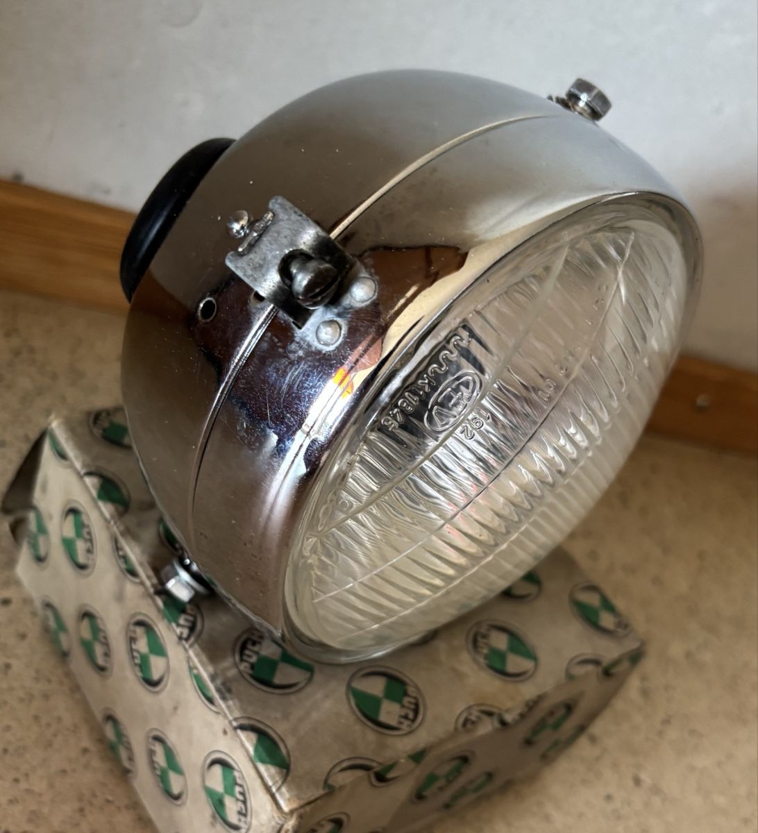 Puch Ciclomotori: Originaler CEV Scheinwerfer GLAS Reflektor – Usato da Gerlafingen venduto da alpenbrevet 5