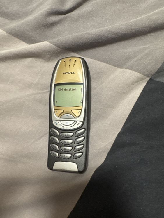 Nokia 6310i Handy Schwarz Gold wie Neu Rarität Vintage (Gebraucht) in ...