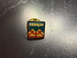 Sedrun Anstecknadel/Pin - Seltenes Sammlerstück! Retro