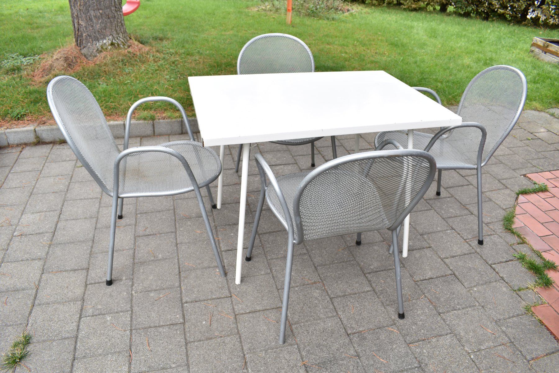 Emu Tische: Gartentisch mit vier Stühlen – Gebraucht aus Speicher von Indigoblau_3 8