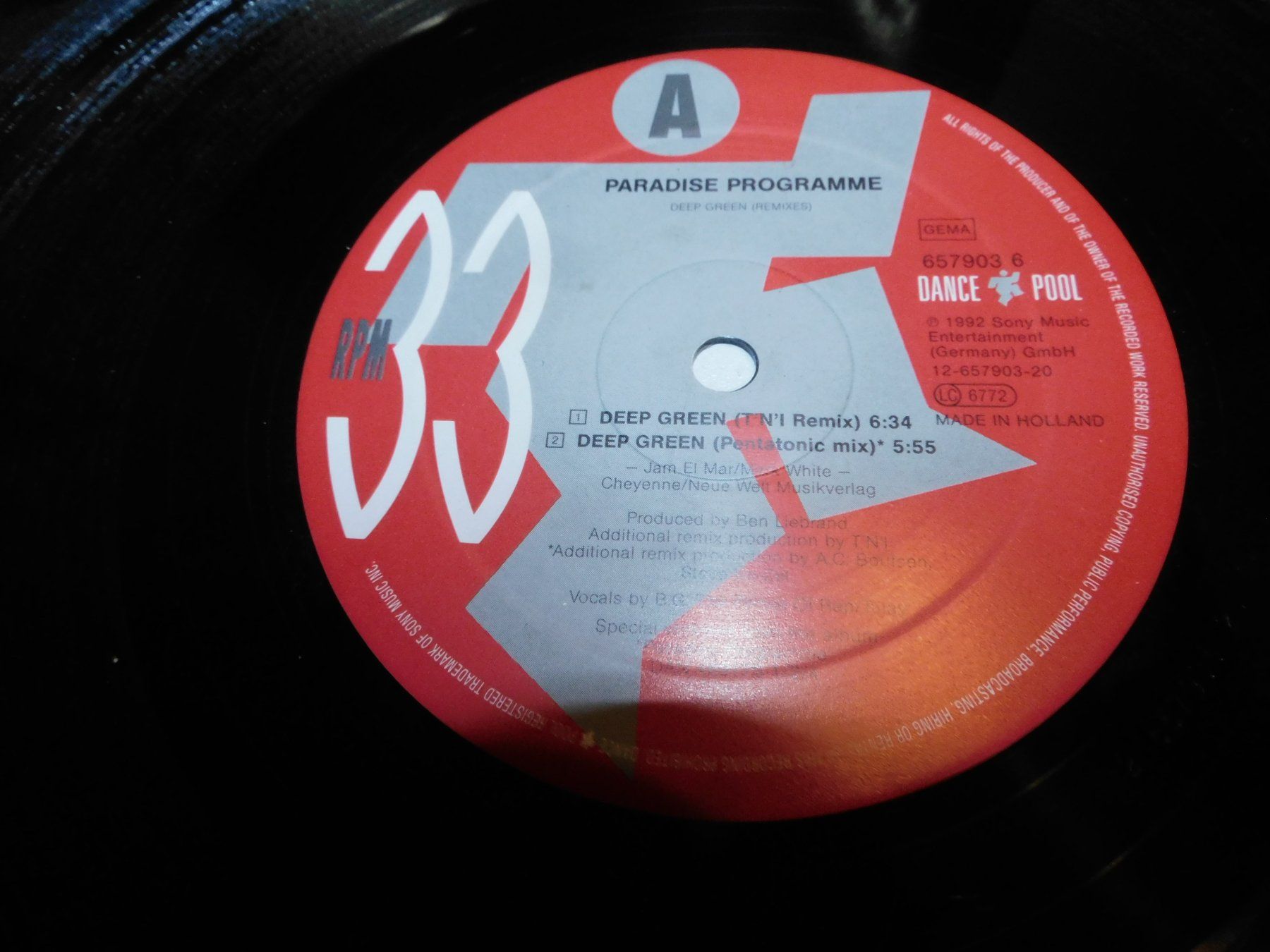 Dischi in vinile: LP Deep Green Remix Mix  - Extended Version -  Schallplatte – Usato da Sursee venduto da 76 5