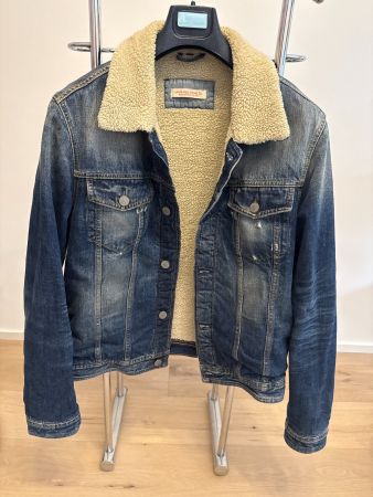 Jeansjacke mit Teddyfutter Jack & Jones Gr. L