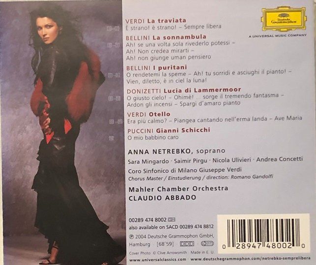 CDs: Anna Netrebko - Sempre libera (Abbado) – Gebraucht aus Grüningen von azulblanco 1