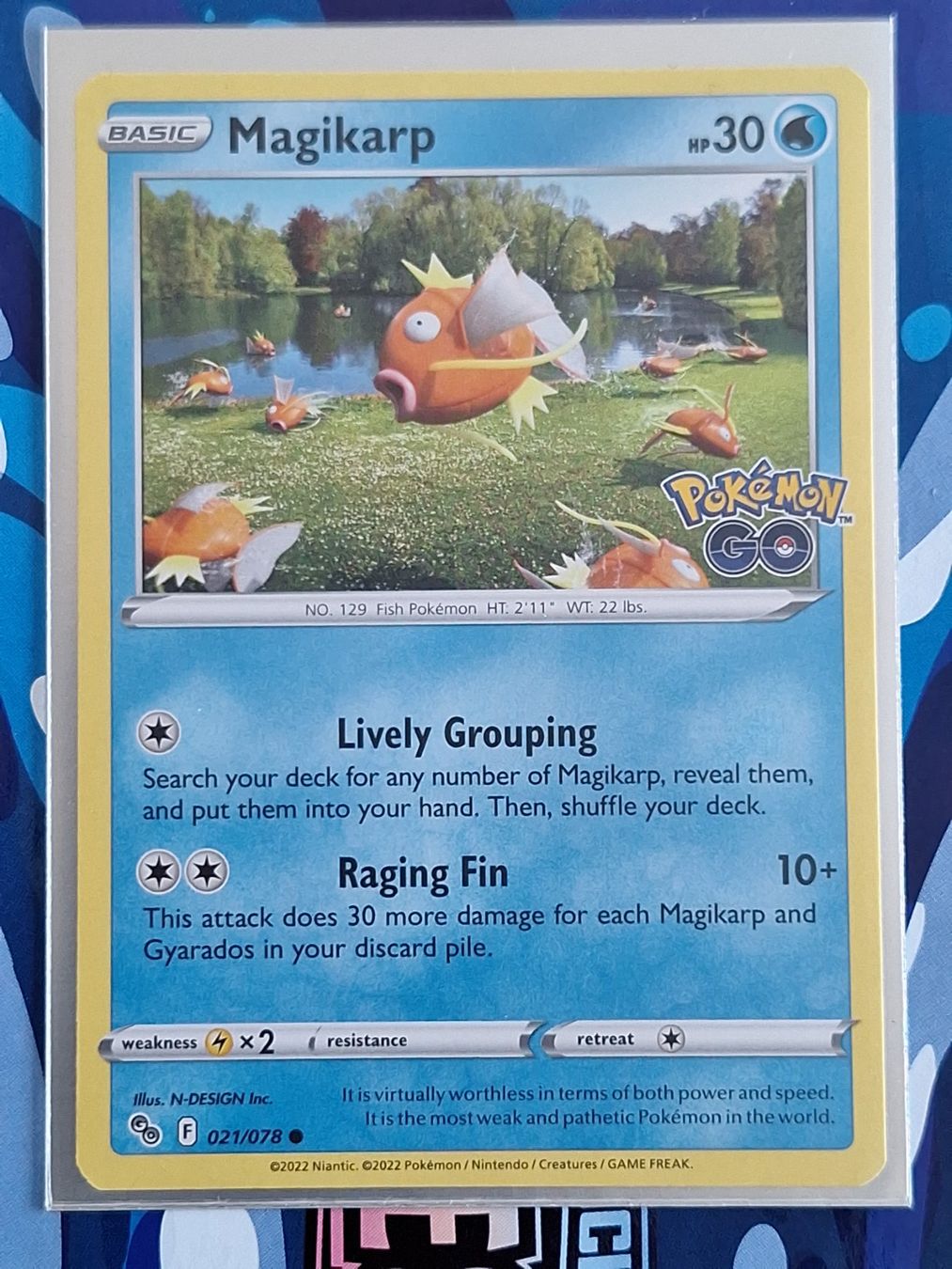 Pokémon Carte collezionabili: Magikarp - Pokemon GO  #Ord19 – Usato da Altstätten SG venduto da GGsGameshop
