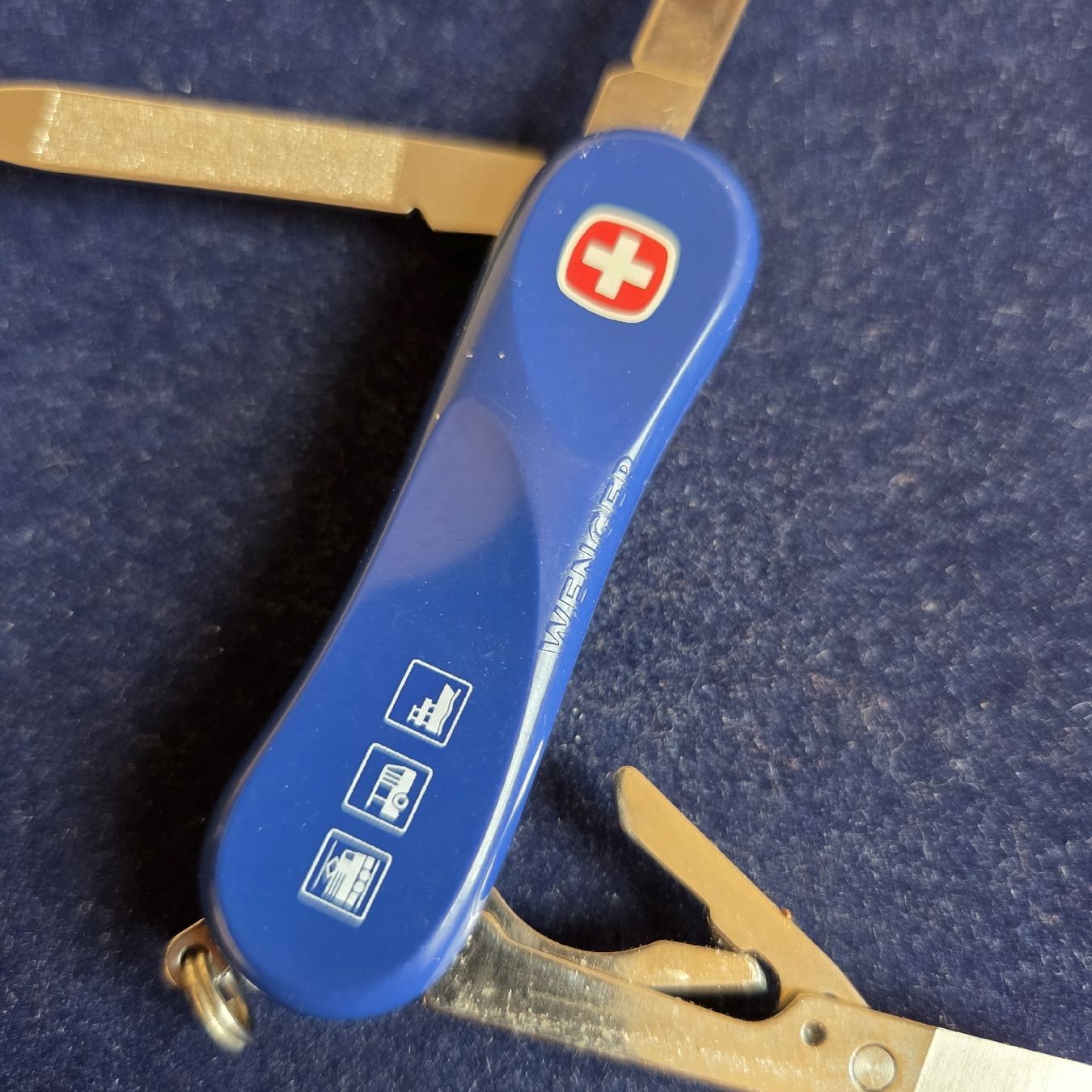 Wenger Taschenmesser: SBB CFF FFS Wenger Taschenmesser Blau – Gebraucht aus Stans von Ducati16 6