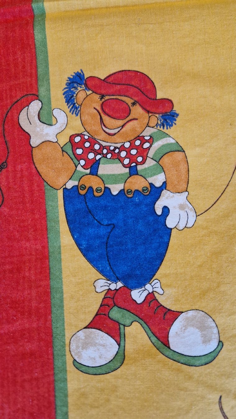 Tappeto da gioco: Kinderkrabeldecke mit Clownmuster, Top Zustand! – Usato da Widnau venduto da Smanitu 2