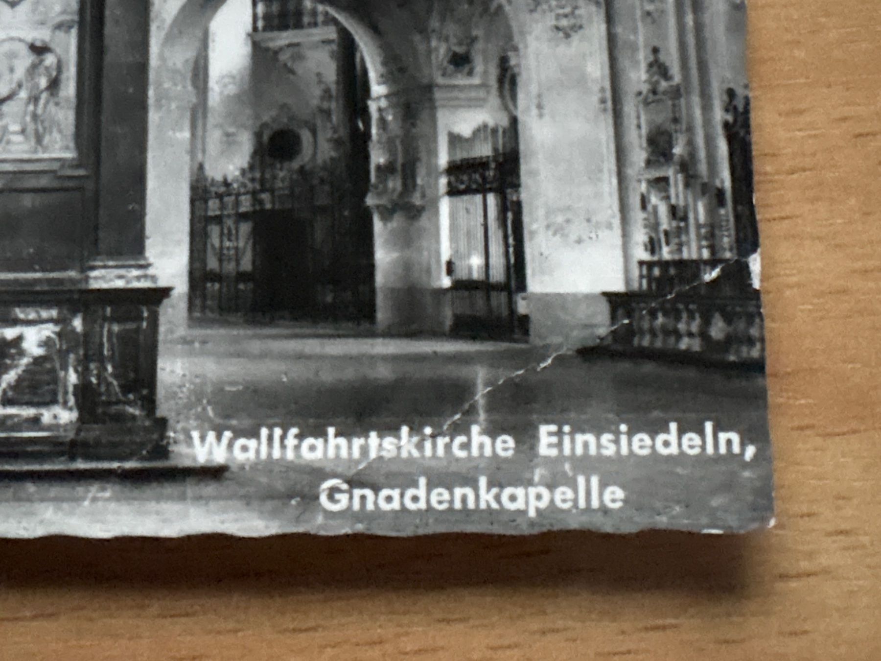 Ansichtskarten: Alte Ansichtskarte: Wallfahrtskirche Einsiedeln Kapelle! ... – Gebraucht aus Ibach von lisch3 1