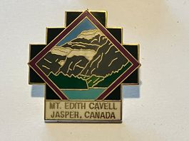 1 Pin Mount Edith Cavell Jasper Canada