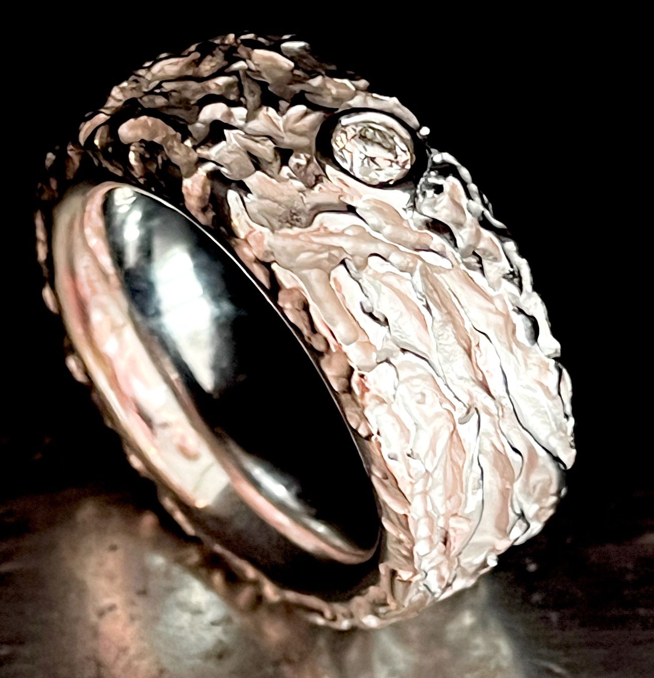 Ringe: Weissgold - Diamant Ring - vom Goldschmied – Neu und originalverpackt aus Jona von Herzschmiede 8