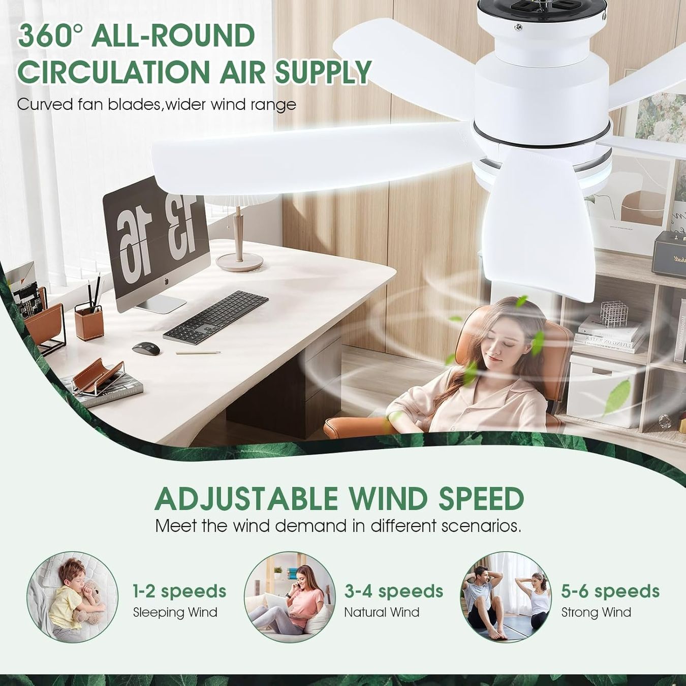 Ventilatori: Deckenventilator mit Licht 104cm Fernbedienung – Nuovo e nell'imballaggio originale da Suhr venduto da SchnapperCH 1