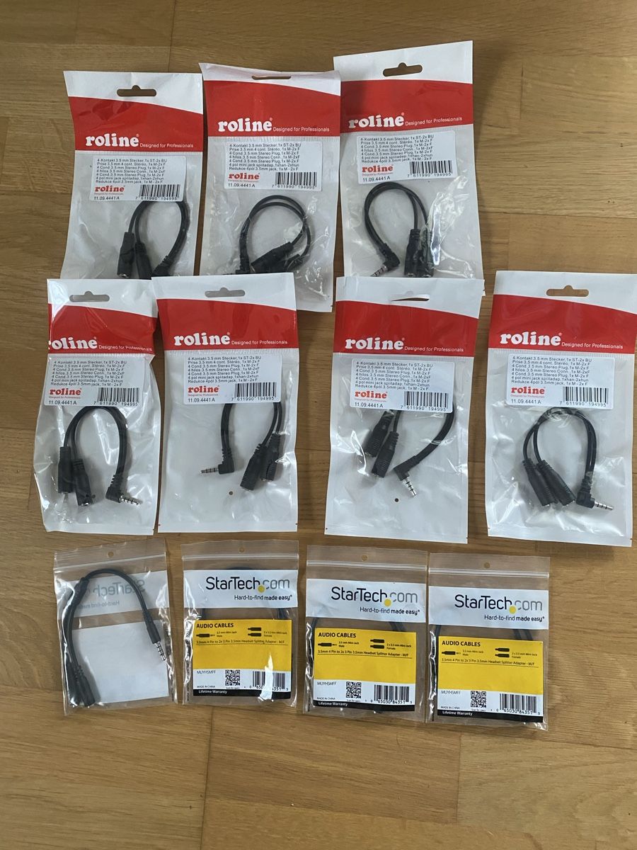 Kabel: Audio Cables – Neu und originalverpackt aus Dietikon von Tdaf33