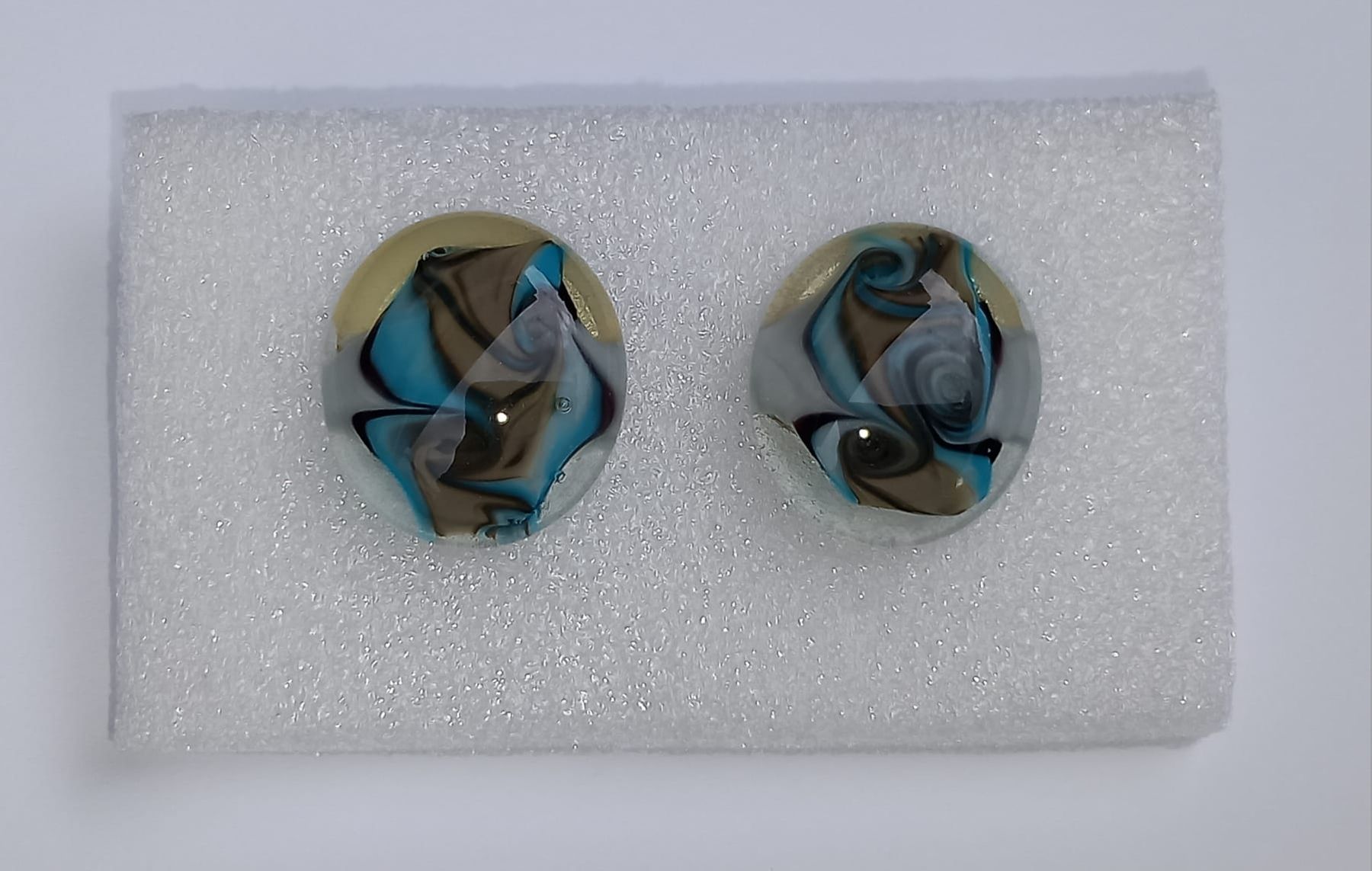 Murano Ohrringe & -stecker: Schöne Murano Glas Ohrringe mit Silber 925 – Gebraucht aus Winterthur von Jopf1 7