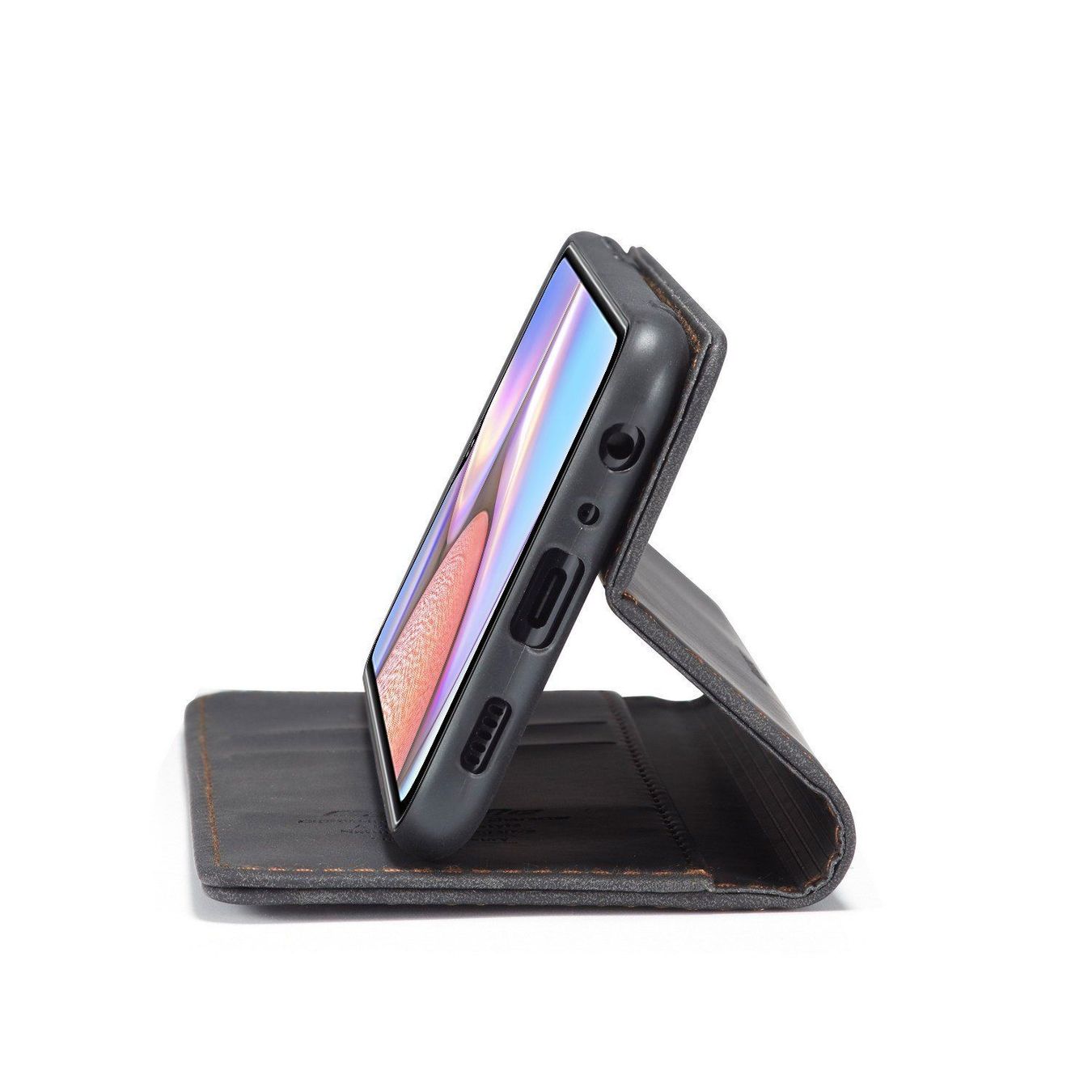 Samsung Cover & Protezioni schermo: Galaxy A34 - étui à rabat support portefeuille noir – Nuovo e nell'imballaggio originale da Morges venduto da DigiAC 1
