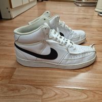 Nike Court Vision Mid Sneaker Weiss, Grösse 44 Top Zustand!