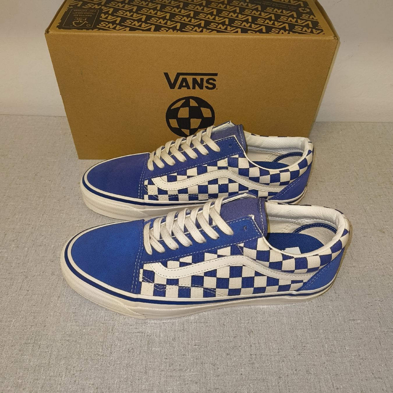 Vans Scarpe da uomo: Vans Old Skool Checkerboard Gr. 43 / US 10 – Nuovo e nell'imballaggio originale da Uitikon Waldegg venduto da PJLS1 2
