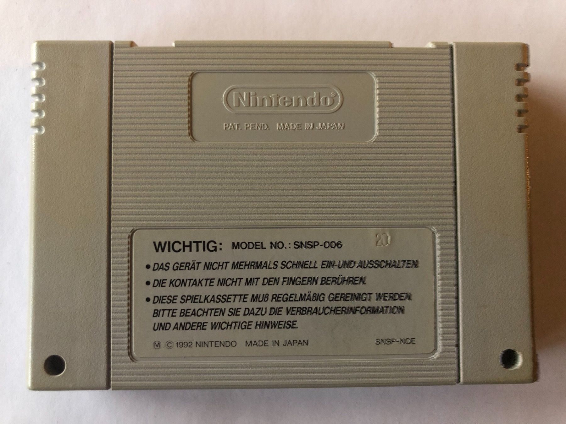Nintendo Giochi: Striker für Nintendo SNES – Usato da Kestenholz venduto da Naruto_01 1