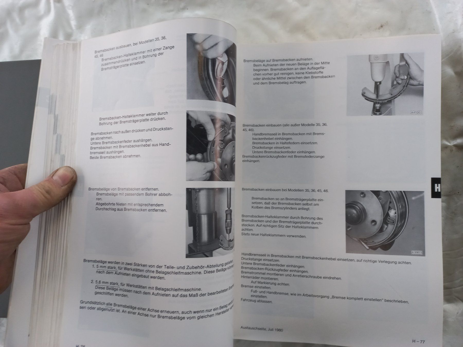 Opel Dokumente: Original Oldtimer Werkstatthandbuch OPEL Kadett D , Ausg. 79 – Gebraucht aus Dulliken von classiclerchdulliken 6