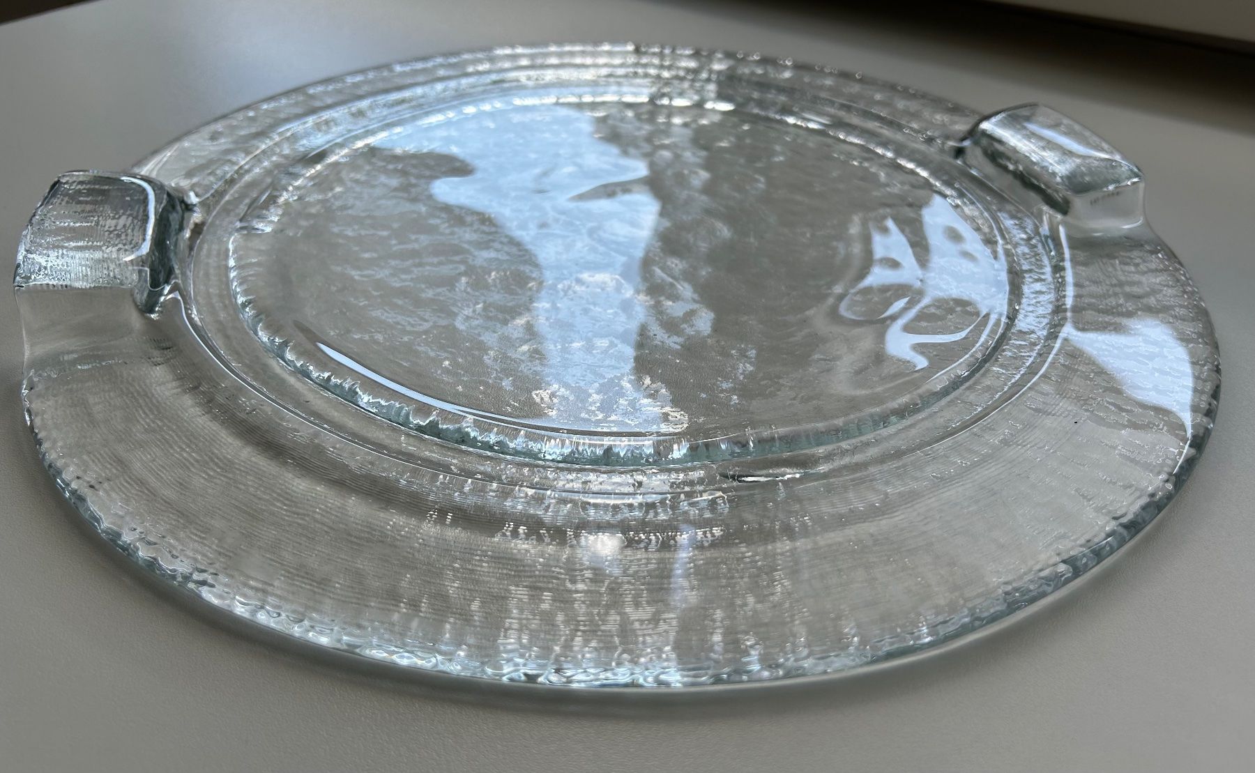 Piatti di portata: Plat en verre – Usato da Vouvry venduto da tintin2308 2