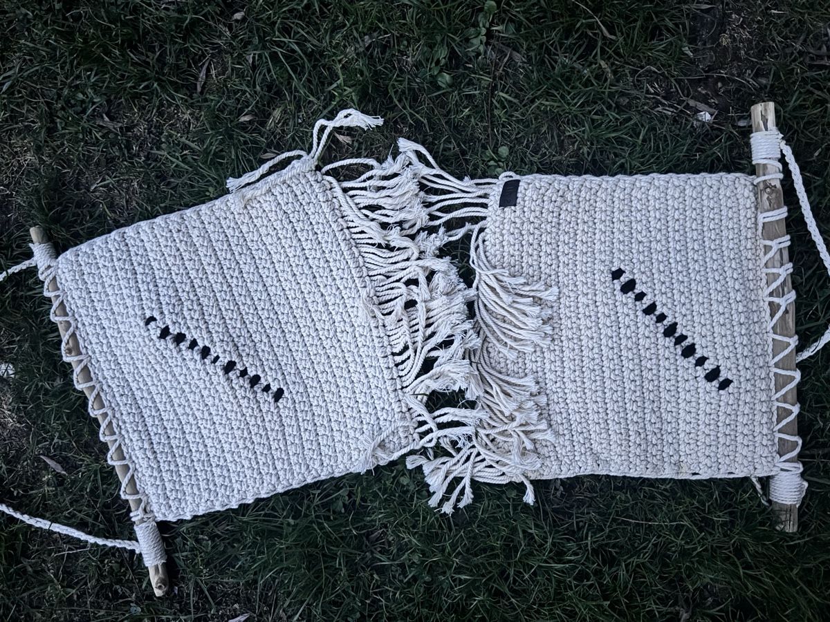 Tutte le decorazioni: Designer Macrame Wandschmuck aus Baumwolle – Usato da Teufen Ar venduto da Exclusive.stuff.CH 1