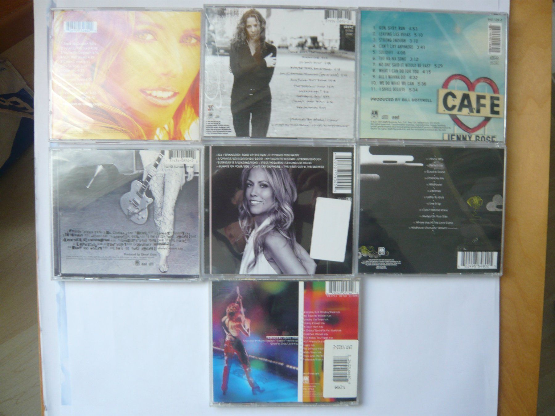 CD: SAMMLUNG 7CD SHERYL CROW & SONG Book – Usato da Winterthur venduto da Cajun 2