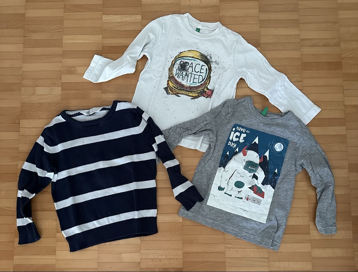Lotti & Set di vestiti: Pullover Longsleeves 92/98  – Usato da Baden venduto da Josefine7