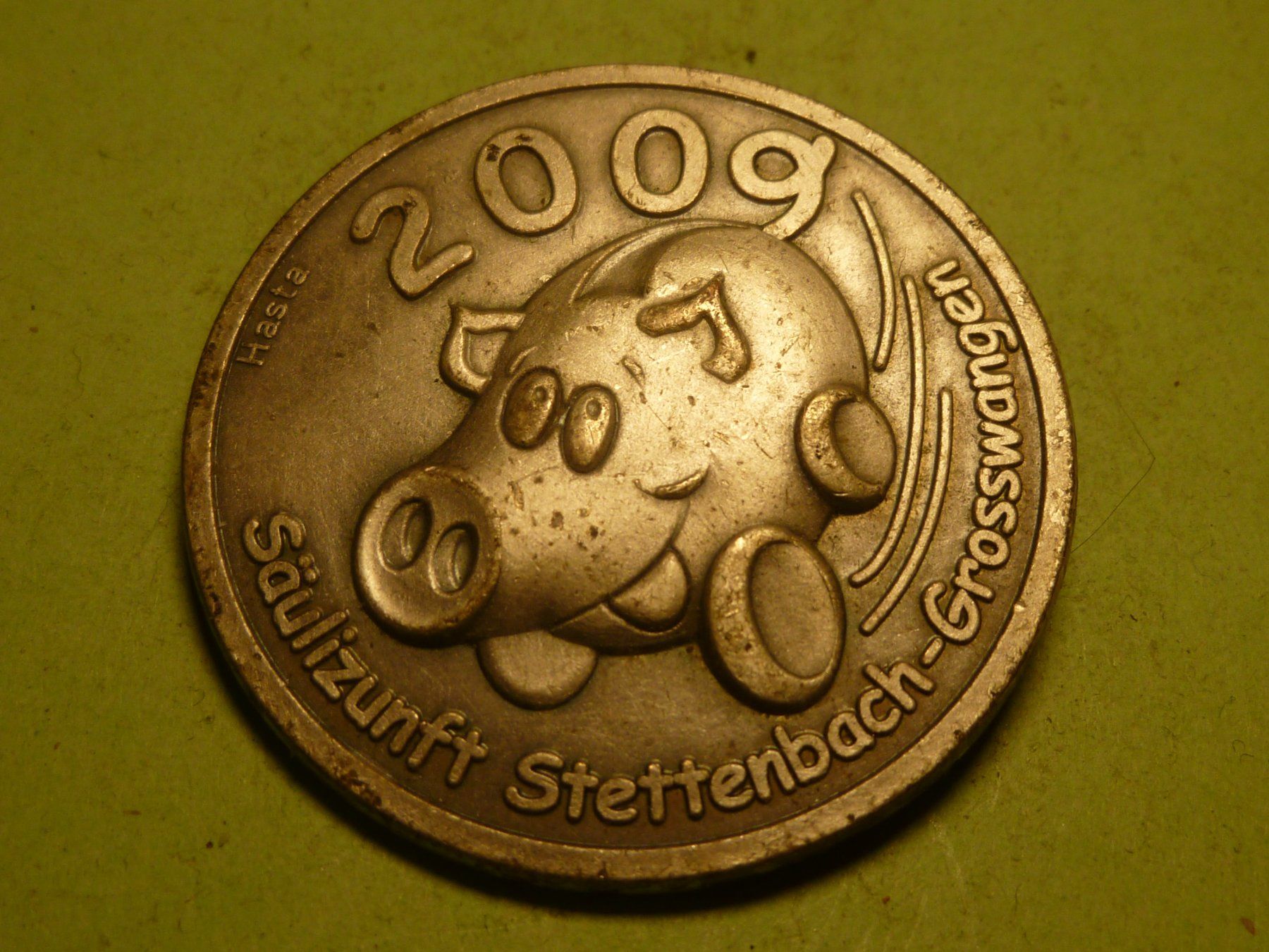 Placchette & Badge: STETTENBACH-GROSSWANGEN 2009 SILBER – Usato da Ried (Muotathal) venduto da Mandarin02
