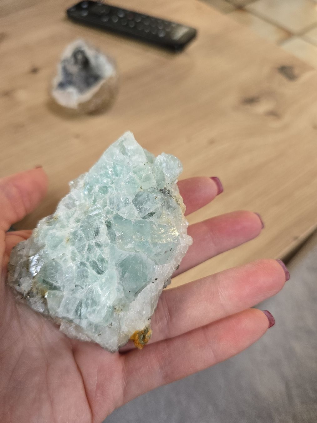 Minéraux & Lithothérapie: Fluorit Quarz Pyrit (Stein) – Neuf (Voir description) à Ettingen par schnaegli1987 1